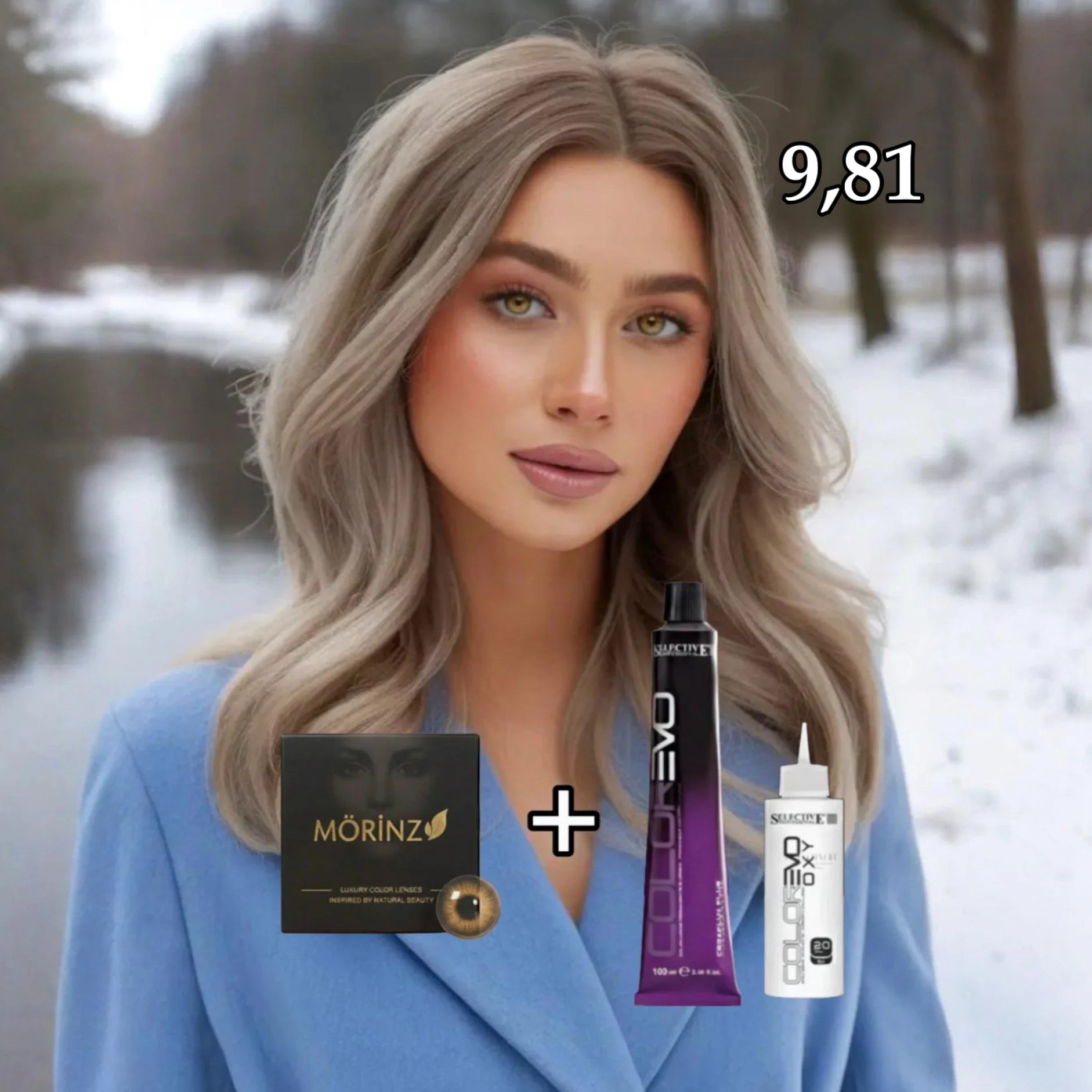 Perfekt Look-Honungsögon Set