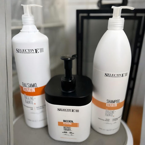 Keratin Series - After protein treatment