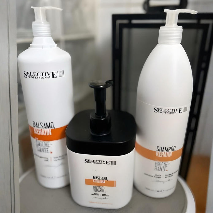 Keratin Series - After protein treatment
